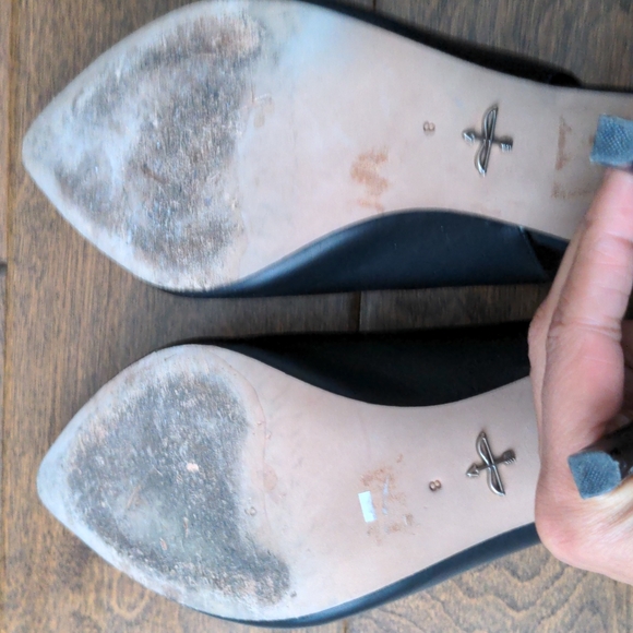 Pour la Victoire black leather high heeled mules, size 8 - Picture 5 of 5